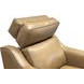 Lara Hillwood Toffee Leather Dual Power Recliner with Power Tilt Headrest and USB Charging