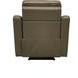 Lara Silk Elephant Leather Dual Power Recliner with Power Tilt Headrest and USB Charging