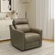 Lara Silk Elephant Leather Dual Power Recliner with Power Tilt Headrest and USB Charging