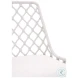 Lattis White Performance Fabric Outdoor Dining Chair