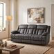 Laurelton Charcoal Double Reclining Sofa