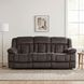 Laurelton Chocolate Double Reclining Sofa
