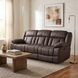 Laurelton Chocolate Double Reclining Sofa