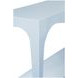 Laverne Light Blue Rectangular Console Table