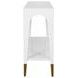 Laverne White Rectangular Console Table