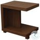Laurel Canyon Oak Bourbon 18" Chairside Table