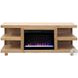 Laurel Canyon Natural 65" Fireplace TV Stand
