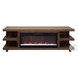 Laurel Canyon Oak Bourbon 82" Fireplace TV Stand