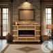 Laurel Canyon Natural 72" Mantel Fireplace
