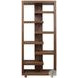 Laurel Canyon Oak Bourbon 80" High Bookshelf