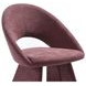 Angelina Plum Upholstered Dining Chair Set of 2