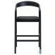 Apache Black Bar Stool