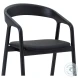 Apache Black Bar Stool