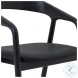 Apache Black Bar Stool