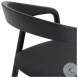 Apache Black Bar Stool