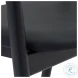 Apache Black Bar Stool
