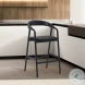 Apache Black Bar Stool