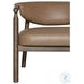 Autumn Bister Brown Performance Fabric Accent Chair