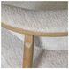 Autumn Pebbled Vanilla Upholstered Accent Chair