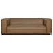 Brea Brown Performance Fabric 91" Sofa