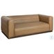 Brea Brown Performance Fabric 91" Sofa