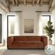 Brea Brown Performance Fabric Sofa