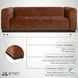 Brea Brown Performance Fabric Sofa