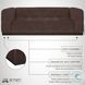 Brea Mocha Performance Fabric Sofa
