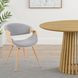 Butterfly Oak and Gray Upholstered Dining Chair
