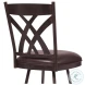 Dover Brown 26" Swivel Counter Height Stool