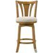 Elle Ivory Swivel Counter Height Stool