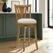 Elle Ivory Swivel Counter Height Stool
