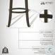 Elle Beige Swivel Counter Height Stool