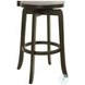 Elle Beige Fabric Swivel Bar Stool