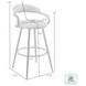 Gardenia Black Swivel Counter Height Stool