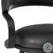 Gardenia Vintage Black Swivel Bar Stool
