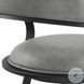 Gardenia Vintage Gray Swivel Counter Height Stool
