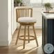 Harper Ivory Swivel Counter Height Stool