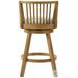Harper Ivory Fabric Swivel Bar Stool