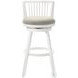 Harper Fog Swivel Counter Height Stool
