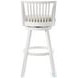 Harper Fog Fabric Swivel Bar Stool
