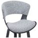 Jagger Gravel Gray Upholstered Counter Height Stool