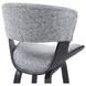 Jagger Gravel Gray Upholstered Counter Height Stool