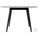 Kylie Black Eucalyptus Outdoor 47" Round Dining Table