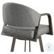 Marcie Vintage Gray Swivel Counter Height Stool