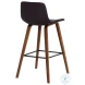 Maddie Brown Faux Leather Contemporary 26" Counter Height Stool