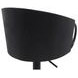 Montego Snow White Upholstered Swivel Bar Stool