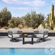 Menorca Black Outdoor Round Coffee Table