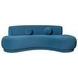 Oakland Blue 98" Sofa