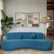 Oakland Blue 98" Sofa